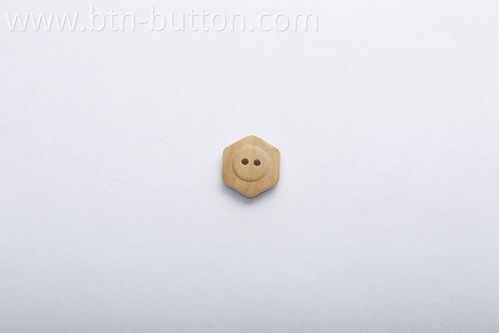 Custom wooden buttons for shirts